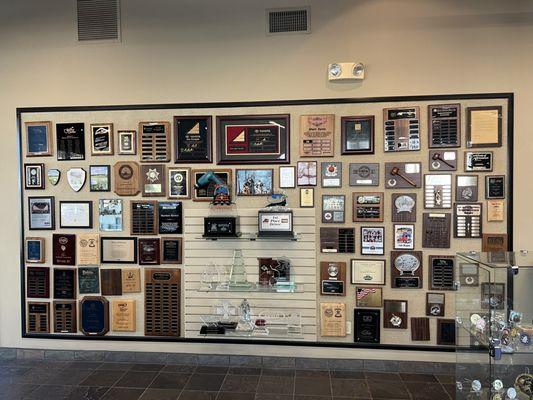 Plaques and custom awards