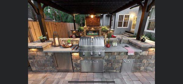 Outdoor living photos of the month by Texas Landscape's LLC