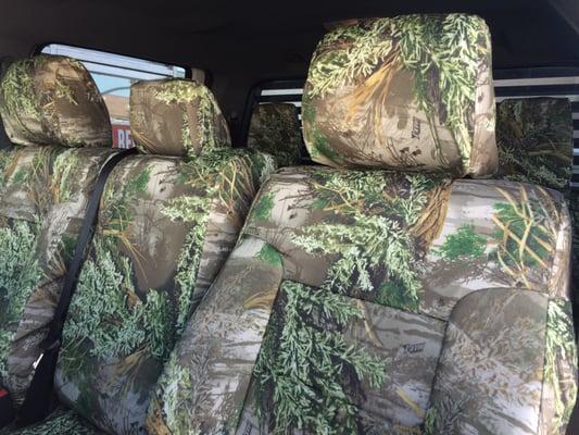 2014 F-250 Realtree Max-1 Custom Seat Covers