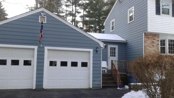 Prep for removal of old vinyl and masonite siding