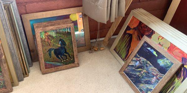 Variety of Framed Works