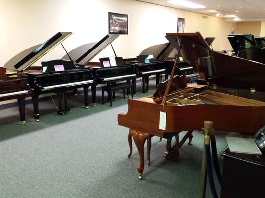 A peek into our Premium Grand piano room.