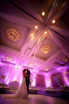 First Reveal before the guest were able to see the ballroom.  J.W. Marriott Ihilani, Ocean Ballroom.