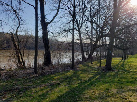 View of Maumee River at Independence Dam State Park