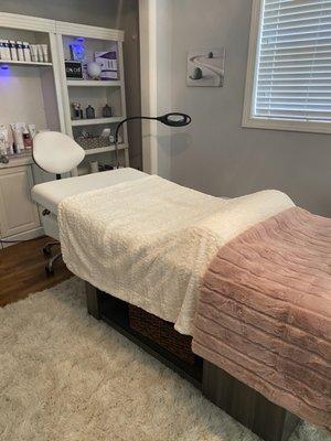 Kellie Esthetics room