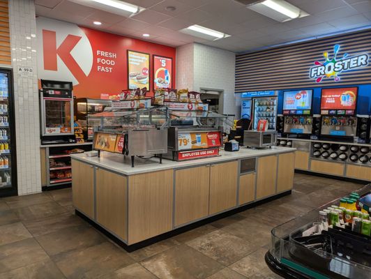 Hot dogs at Circle K in Pilot Mountain NC