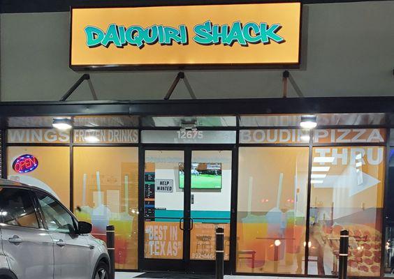 The front of Daiquiri Shack