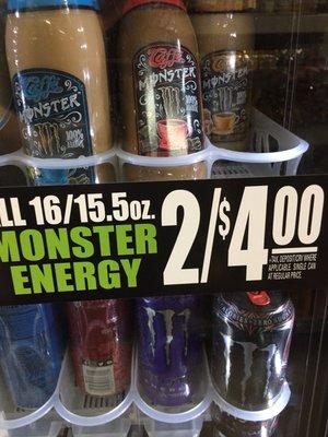 All the fad energy drinks