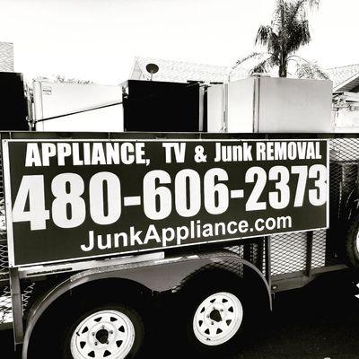 Junk or trash ??  We haul away #Appliances , #trash & #junkremoval -  #queencreek  #Phoenix area -  4806062373 Thanks, JunkAppliance.com