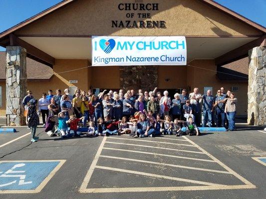 Church group photo