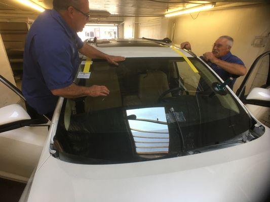 Windshield repair and replacement