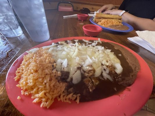 Enchiladas Mole