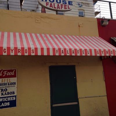 The best falafel hidden in this tiny food court off Speedway.