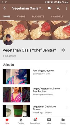 My YouTube channel