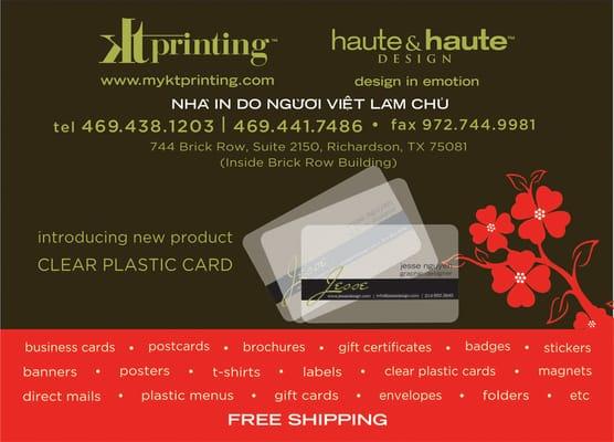 FREE 1,000 Standard Glossy Business Cards*