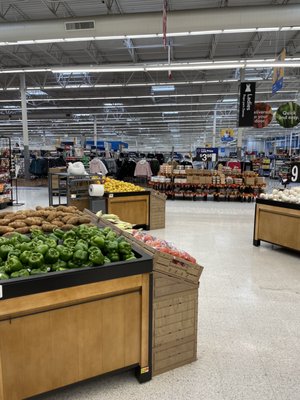 Fully stocked produce