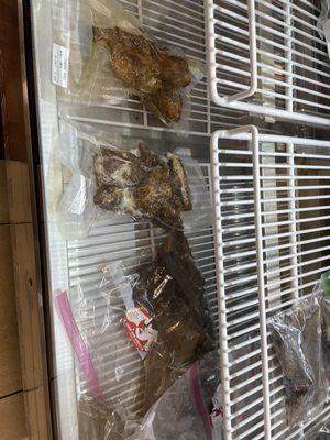 Jerky and meat for purchase