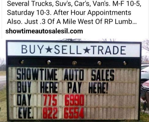 Show Time Auto Sales