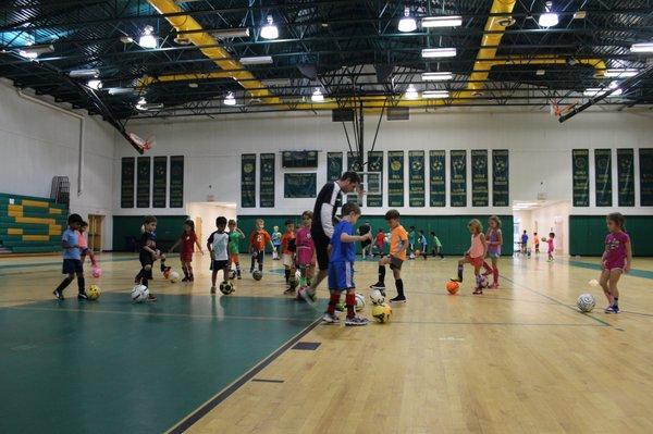 Indoor Futsal Training