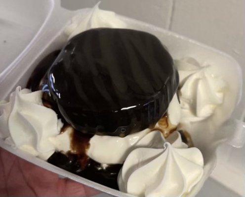 July Special - Hot Fudge Cake $3.00