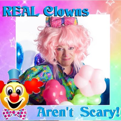 Not a scary clown!