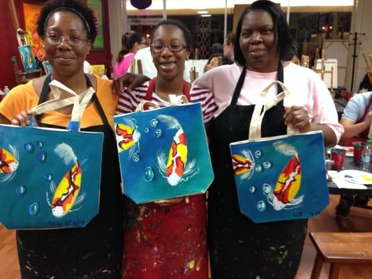 Tote Bag Painting Party