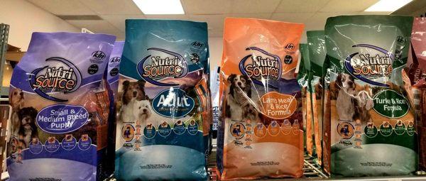 Nutra Source is our favorite healthy dried dog food.