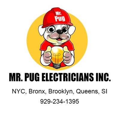 Pug Electricians Company Logo