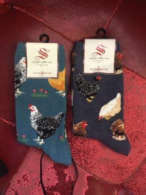 Adorable chicken socks