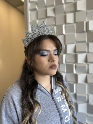 Quinceañera makeup