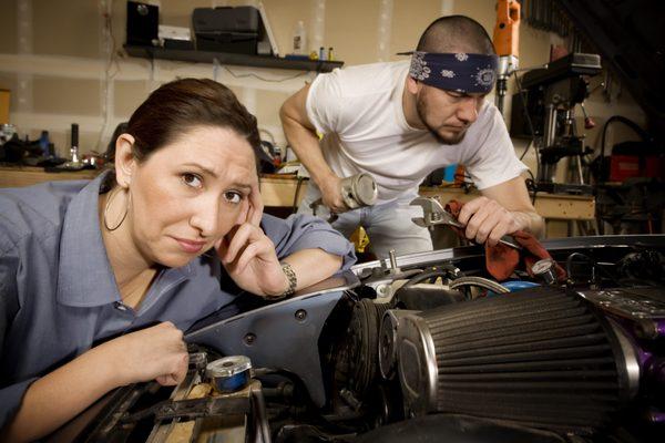 Don't let this happen to you sometimes it could be too late and very expensive look for service department that has a Master ASE technician