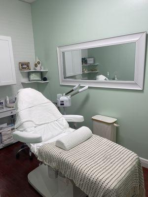 Esthetician Room for all skin care