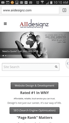 Mobile Website Design, Development, and Optimization by AIIdesignz