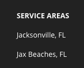 House cleaning in Jacksonville & Jax Beaches, including Jacksonville Beach, Neptune Beach, Atlantic Beach, San Marco, Riverside, Southside