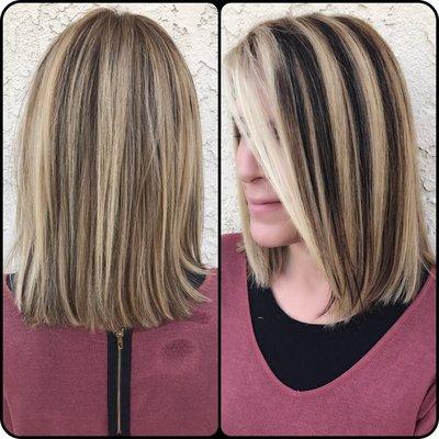 Lob and chunky highlights