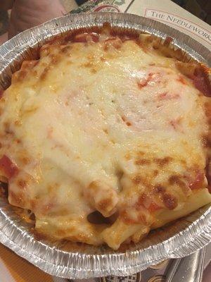 Baked ziti. Not much flavor