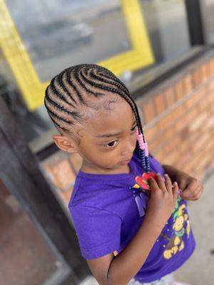 Kids Lemonade braids