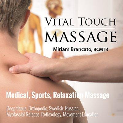 Miriam Brancato, LMT - Vital Touch Massage