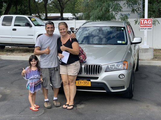 Congrats to Rich and his family on their new BMW X3!!