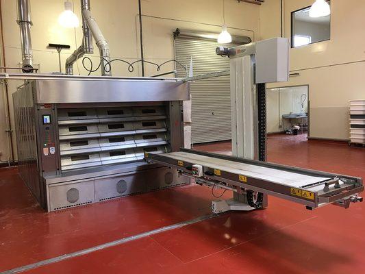 Deck Ovens & Loaders - One shown installed at Acme Bread Company.