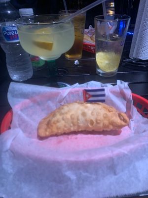 Shrimp Empanadas & yummy margaritas