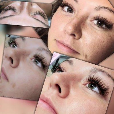 Mira Bella Lash Beauty! Lashed With A Set Of Fully Customized, Hybrid Lash Extensions Using Longer Lengths