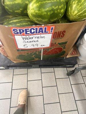 Seeded watermelons