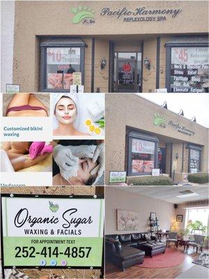 Beauty & Reflexology Threading , facial , Organic sugar waxing Keratin lash lifting