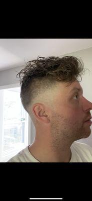 The other side of the blended fade?