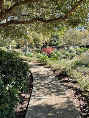 The pathway leading up in la Costa Greens Presidio