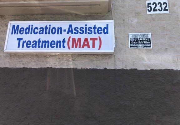 We provide MAT services, also known as Medication Assisted Treatment for Opioid Dependency