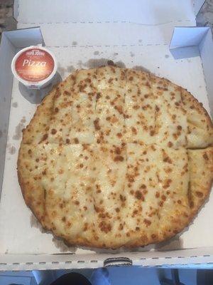 10" order of Tuscan 6 Cheese Cheesesticks