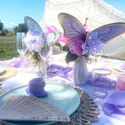 Butterflies & Bouquets Picnic