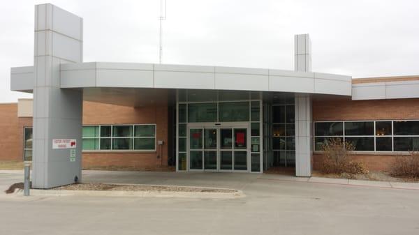 Clinic entrance